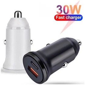 Resim Tenfowee "30w Hızlı Şarj Çift Usb Araç Şarj Cihazı - Qc4.0+pd, Akıllı Koruma Fonksiyonlu" 