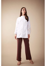 Resim Defacto Relax Fit Pantolon B1548AX23HSBN166 Kahverengi 