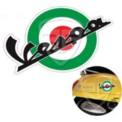 Resim Redline Grafik Piaggio Vespa Lxv Lx Gtv Gts Px Sprint 50 125 150 200 250 300 300ie Scooter Çıkartma Etiket Motosikl 