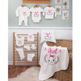 Resim Bebeqon Isme Özel 11'li Organik Hastane Çıkışı 