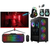 Resim RotamPC RT2275 i5-12400F 64 GB 1 TB M2 NVMe 8 GB RTX5060 27" Free Dos Masaüstü Oyuncu Bilgisayarı 