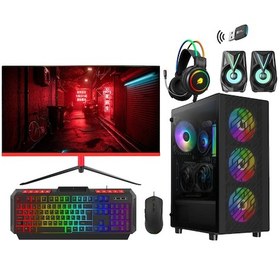 Resim RotamPC RT2275 i5-12400F 64 GB 1 TB M2 NVMe 8 GB RTX5060 27" Free Dos Masaüstü Oyuncu Bilgisayarı 