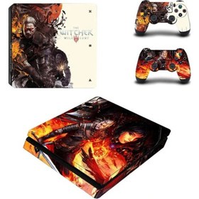 Resim The Witcher Playstation 4 Fat Sticker Kaplama WTC-O1 