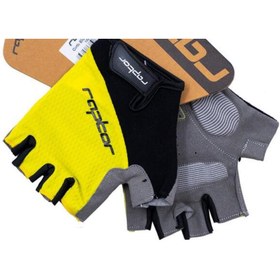 Resim Genel Markalar Raptor Cırtlı Eldiven Kısa Parmak Bisiklet Eldiveni Mtb Yarım Parmak Eldiven Xl Beden Lime 