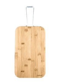 Resim Zoe - Çelik Saplı Kesme Tahtası Orta Bambu 