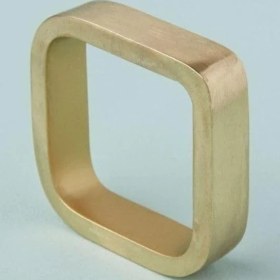 Resim Storemax Be 5x5 cm Altın Renkli Peçete Yüzüğü 