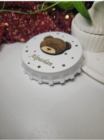 Resim Hayvan Temalı Kız-Erkek Bebek Kapak Açacak Magnet 20'li 