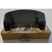 Resim SAWTECH Üniversal Deflektör Rüzgar Saptırıcı Füme Renk Genişlik:350mm X Yükseklik:145mm Uyumlu 