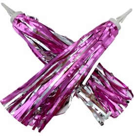 Resim 16-20 Jant Çocuk Bisikleti Elcek Püskülü Pembe Çift 