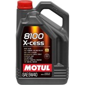 Resim Motul 8100 X-Cess 5W-40 Tam Sentetik Motor Yağı 4 L 