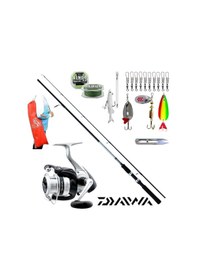 Resim Sweepfire 240cm 20-40gr Daiwa Strikeforce 2500-b Turna Spin Olta Takımı Seti 