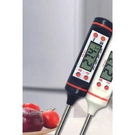 Resim Mama Sıcaklık Ölçüm Süt Isı Ölçer Gıda Derece Ölçer Termometre Dijital Yiyecek Hazırlama 