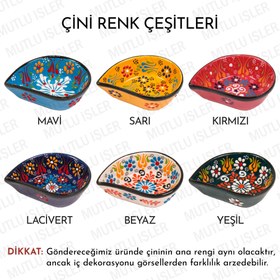 Resim Kişiselleştirilmiş Yılbaşı Temalı Çini Kase, Farklı Yılbaşı Hediyesi, Yeni Yıl Hediyesi - Kase 