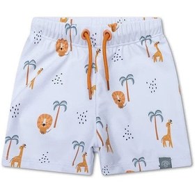 Resim Swim Essentials Yazlık Erkek Çocuk Şort Mayo- Jungle Ekru - Ekru / 3-4 Yaş 