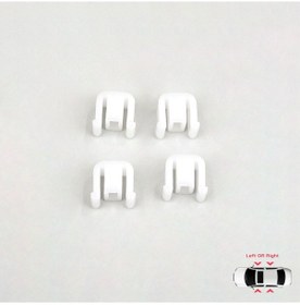 Resim VW Seat Skoda Octavia 1U İçin Cam Kriko Ayak Sabitleme Klipsi 