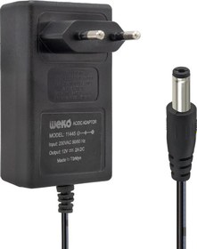 Resim Weko 12 Volt 2 Amper 24 Watt Plastik Kasa Priz Tipi Adaptör (5.5x2.5 Uçlu) 