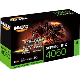 Resim Inno3D RTX4060 Twin x2 OC 8GB 128Bit GDDR6 DLSS 3 