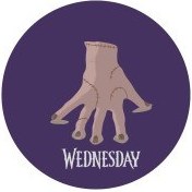 Resim Wednesday Thing Bardak Altlığı 