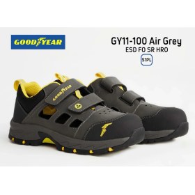 Resim Goodyear İş Ayakkabısı - GY11-100 Air Grey ESD FO SR HRO S1PL 