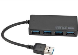 Resim CDG-CNV38 4port Type-C USB 3.0 Siyah USB Çoklayıcı Hub Codegen