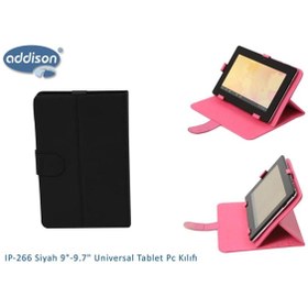 Resim Addison Ip-266 Siyah 9"-9.7" Universal Tablet Pc Kılıf 