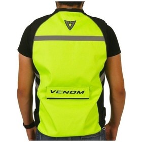 Resim Motosiklet Reflektör Yelek Neon Motorcu Reflektif Yeleği 