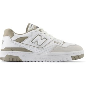 Resim New Balance 550 BB550GSS-NB Lifestyle Men Shoes Beyaz - Yeşil Erkek Lifestyle Ayakkabı 