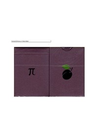 Resim Bicycle Plum Pi Premium Oyun Kağıdı Limited Edition Koleksiyonluk İskambil Kartları Destesi 