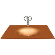 Resim Cam Lavabo Klas Modeli 80 x 56 CM 