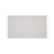 Resim Wers Home Collection Çizgili Peştemal - Gri - 95x170 cm 