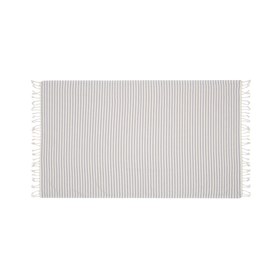 Resim Wers Home Collection Çizgili Peştemal - Gri - 95x170 cm 