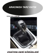 Resim Lasirius PEUGEOT 206 CC Uyumlu Araç,Araba,Oto vites körüğü siyah dikiş 