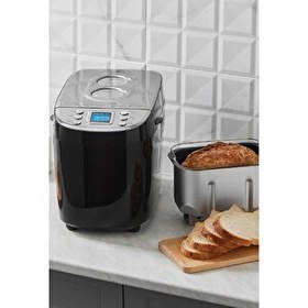 Resim Karaca BakeXL Inox Reçel Yoğurt Hamur Yoğurma ve Ekmek Yapma Makinesi 