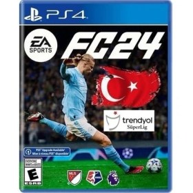 Resim EA Sports FC 24 Futbol Oyunu PS4 Uyumlu Türkçe Dil Destekli Gerçekçi Spor Simülasyonu 