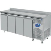 Resim CSA Karacasan 632 Lt (430 Çelik) 240 cm Dört Kapılı 700'Lük Tezgah Tipi Buzdolabı 