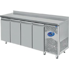 Resim CSA Karacasan 632 Lt (430 Çelik) 240 cm Dört Kapılı 700'Lük Tezgah Tipi Buzdolabı 