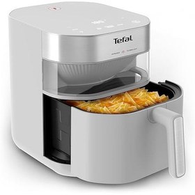 Resim Fritöz Tefal Easy Fry EY831GE0 Kızılötesi Hava Fritözü, %99'a Kadar Daha Az Yağ, Kızılötesi Teknoloji, 7 Litre 