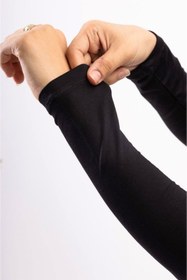 Resim İSTANBULSTYLEMODA Tesettür Kolluk Penye Namaz Kolluğu KOL2908 