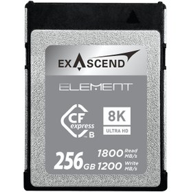 Resim exascend Element 256GB CFexpress Type B Hafıza Kartı 