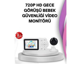 Resim Nemere İthalat Gece Görüşlü Bebek Kamerası Ninni ve Alarm Özellikli Nemere Ithalat 