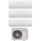 Resim Bosch A+ 28000 BTU 1 Dış + 3 Iç Ünite 9000 + 9000 + 18000 BTU Multi Inverter Klima 