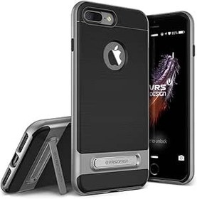 Resim Vrs Design VRS84209 iPhone 7 Plus High Pro Shield Kılıf; Arka Kapak Koyu Gri 