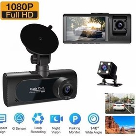 Resim Araba Dikiz Aynası Kamerası Glr V20 Wıfı 2 İnç Çift Lens Ips Ekran Full Hd 1080p Gece Görüş 