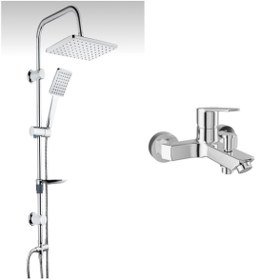 Resim KALE Mare Banyo Bataryası Tema 53242 Duş Seti 