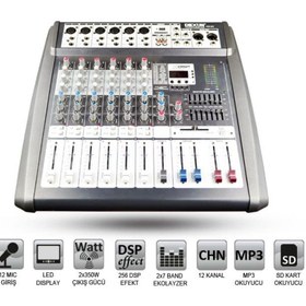 Resim Dexun CMX6 Mixer 