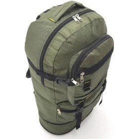 Resim Zhlbutik Körüklü Dağcı Sırt Çantası 65lt Siyah 