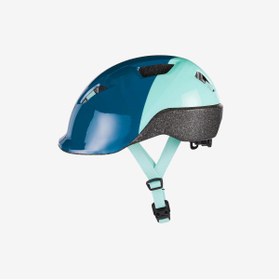 Resim Decathlon Btwin 500 Çocuk Bisiklet Kaskı Mavi 