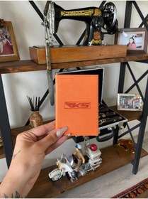 Resim EFE DERİ EFE DERİ RKS Dikişli Araç Ruhsat Kılıfı Kabı Oto Ruhsatlık Araba Ruhsat Koruyucu 