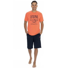 Resim U.s. Polo Assn. Erkek Mercan Şort Takım Mercan 