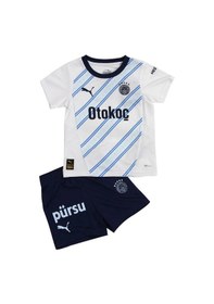 Resim Fenerbahçe Puma 2024/25 Çocuk Beyaz Futbol Forma Takımı 77537202 Beyaz 